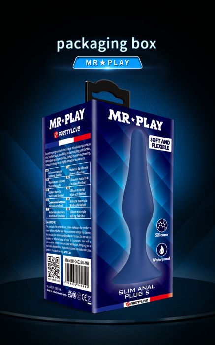 Mr Play Slim Anal Plug S