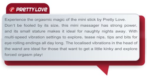 RETTY LOVE Little Cute Mini Stick Pro vibrator 13 cm