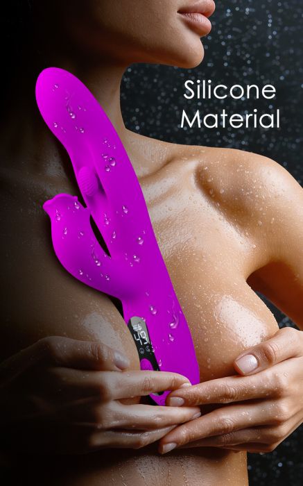 PRETTY LOVE-Yalanda-Purple-Nodding Rabbit Vibrator