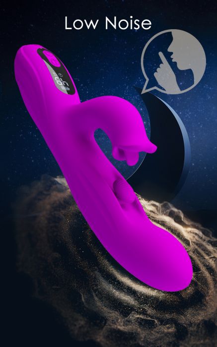PRETTY LOVE-Yalanda-Purple-Nodding Rabbit Vibrator