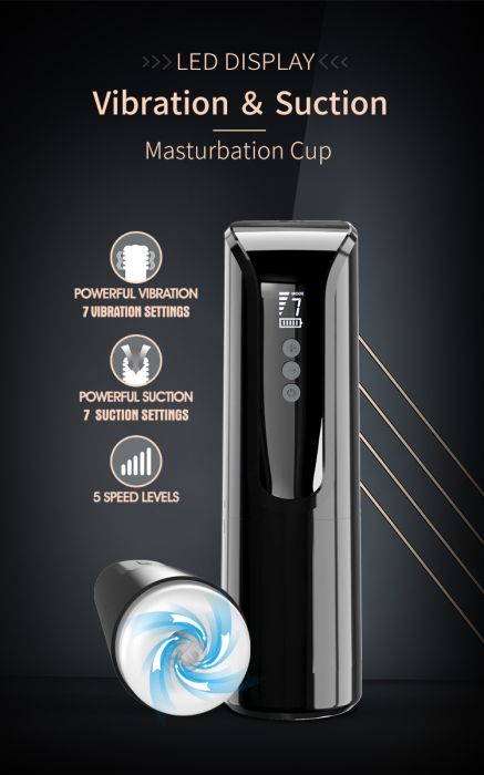Pretty Love Larissa Suction & Vibration Masturbator.