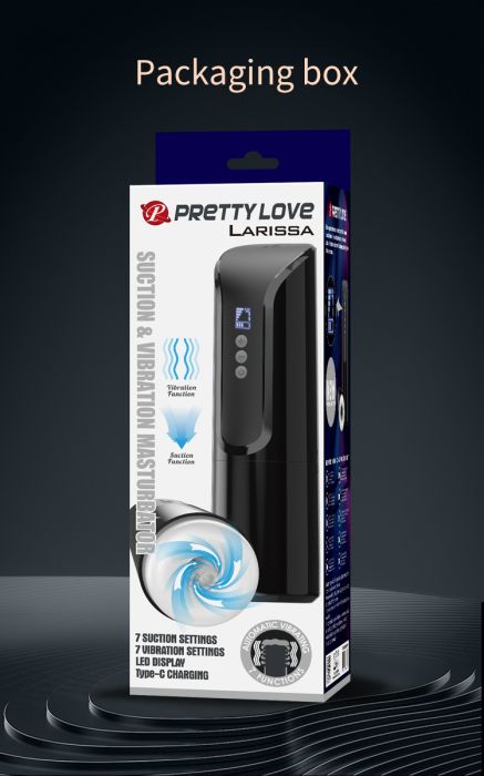 Pretty Love Larissa Suction & Vibration Masturbator.