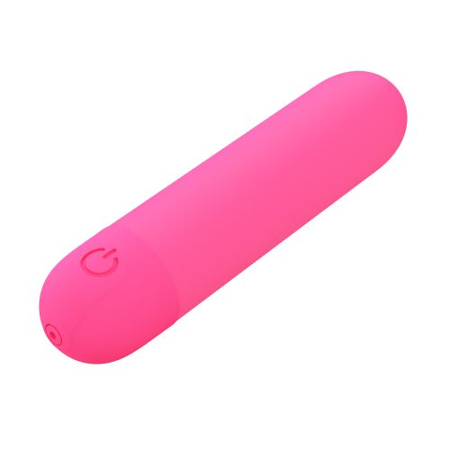 Мини USB презареждаем виброкуршум Pretty Love-Stefan-10 функции Розов