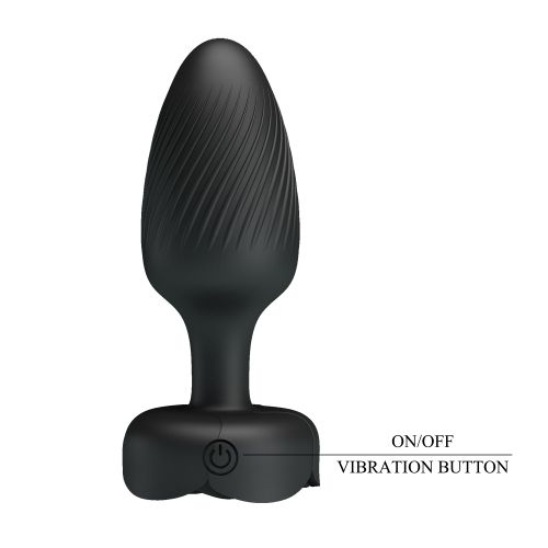 Вибриращ светещ анален разширител PRETTY LOVE VARIAN 10.8 CM