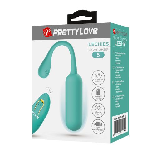 Силиконово вибриращо яйце с безжично дистанционно управление PRETTY LOVE LECHIES 