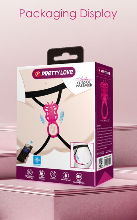 Buy Rechargeable Strap-on Butterfly Massager - Aethon 