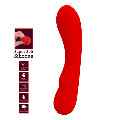 PRESCOTT MULTIFUNCTION G-SPOT VIBRATOR RED