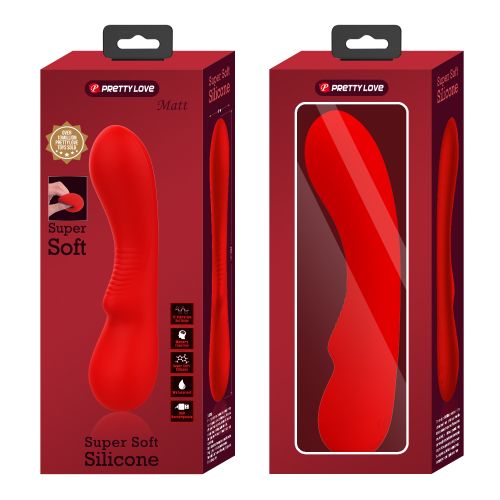 PRESCOTT MULTIFUNCTION G-SPOT VIBRATOR RED