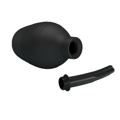 Интимен иригатор Mr Play, Черен, 25, 8 см