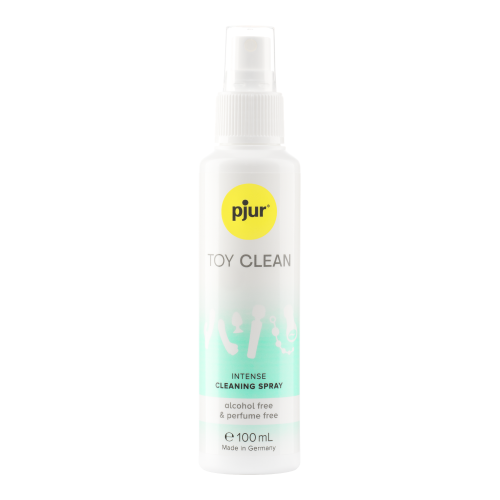 pjur TOY CLEAN, 100 ml Антибактериален почистващ спрей за еротични играчки без алкохол и аромат (100 мл)