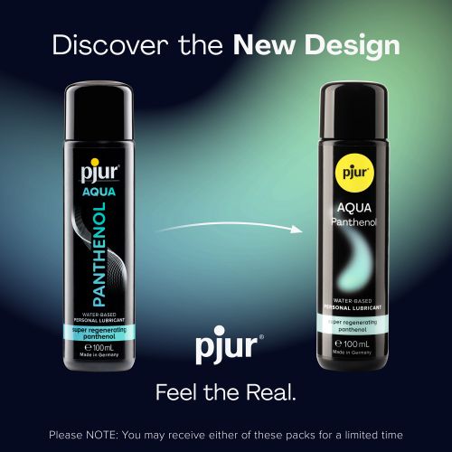 pjur AQUA Panthenol-Регенериращ интимен лубрикант на водна основа с пантенол и лайка (30 мл)