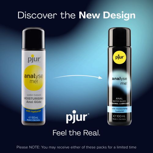 pjur analyse me! Moisturising-Хидратиращ анален лубрикант на водна основа с хиалуронова киселина (30 мл)