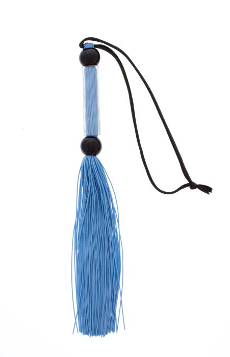 GP SILICONE FLOGGER WHIP BLUE