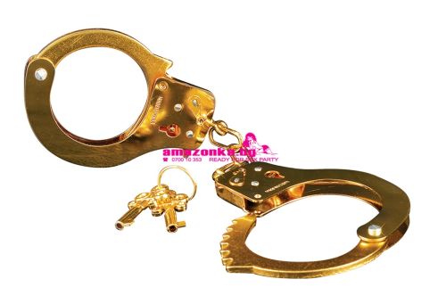 Белезници FETISH Gold Metal Cuffs