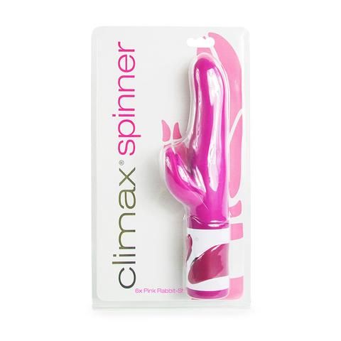 Мултифункционален вибратор - "Climax® Spinner 6x Pink Rabbit-Style"