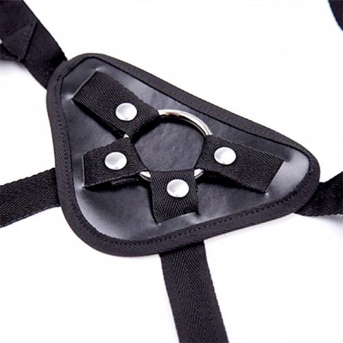 Universal Adjustable Strap-on Harness with Belt