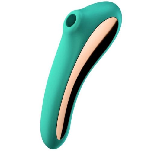 SATISFYER Dual Kiss Vibe and Clítoris Sucker 2 in 1 Green