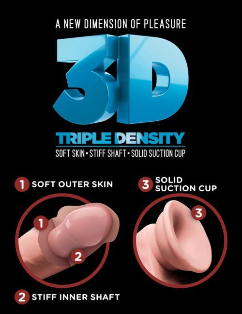 8" Triple Density Cock