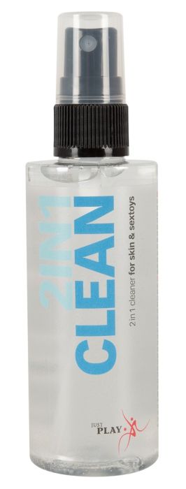 2in1 Clean JUST PLAY-100ML-Почистващ спрей за интимна зона и играчки
