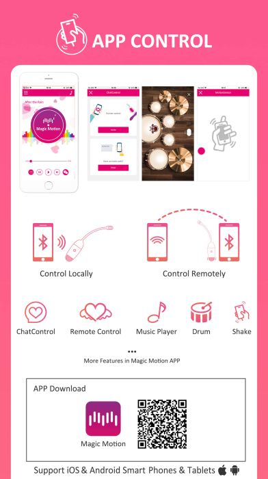 Magic Motion - Vini App Controlled Love Egg Pink
