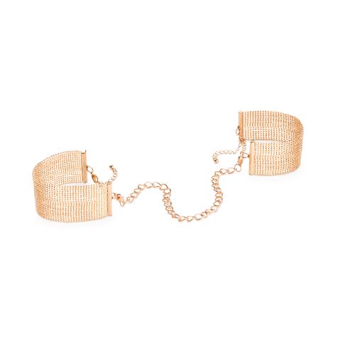 Елегантни гривни за всеки повод и страхотни белезници-Bijoux Indiscrets - Magnifique Handcuffs Gold