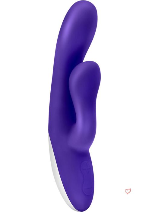 Мултифункционален вибратор за G-точка - &quot;Pleasure Bunny Trix Purple&quot; 17.78см