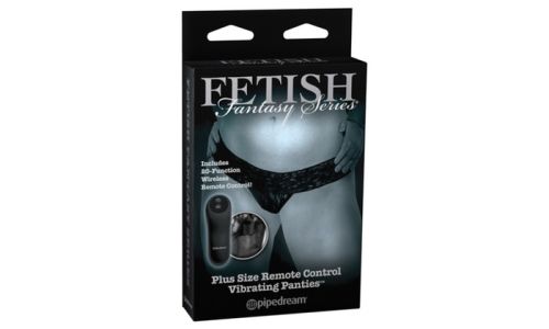 Plus Size Limited Edition Remote Control Vibrating Panties 