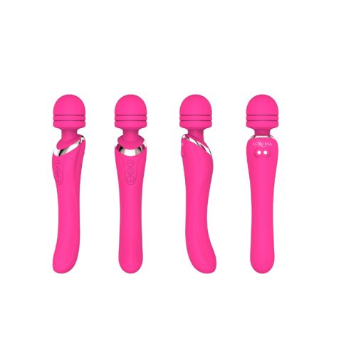 Multifunctional Wand Massager with Wiggle Function (Pink)