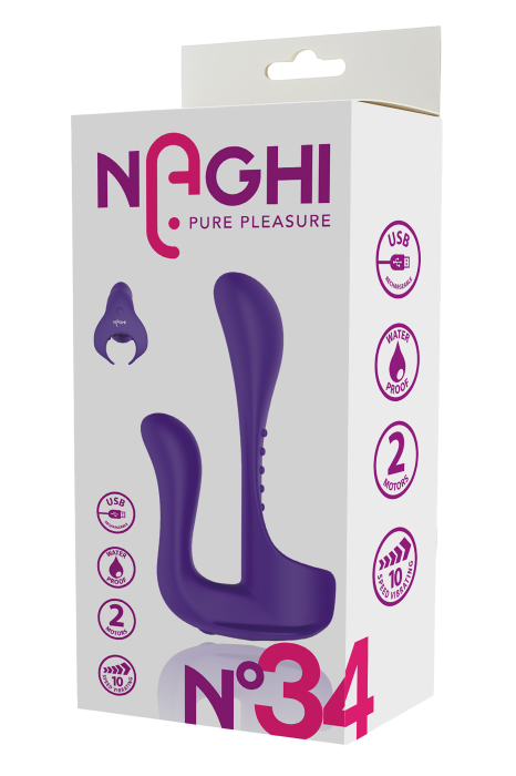 NAGHI NO.34 RECHARGEABLE COUPLES VIBE