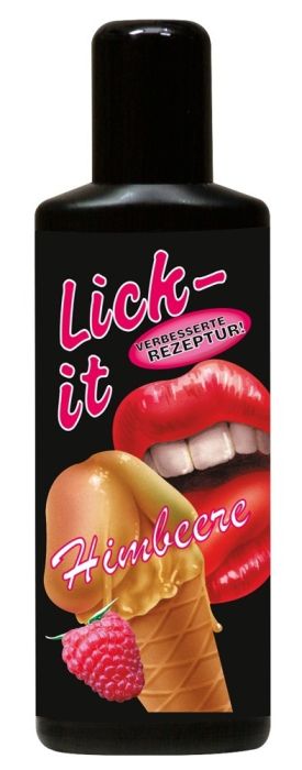 Лубрикант за орален секс 100 мл. Lick-it Raspberry100ML. Himbeere