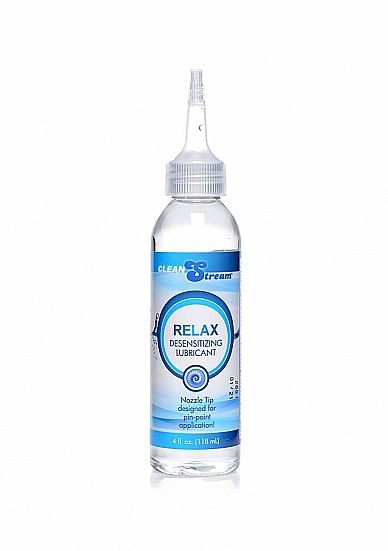 Relax - Desensitizing Lubricant with Mouthpiece - 4 fl oz / 120 ml