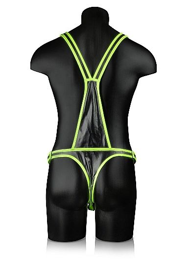 Body-Covering Harness - Glow in the Dark - S/M 