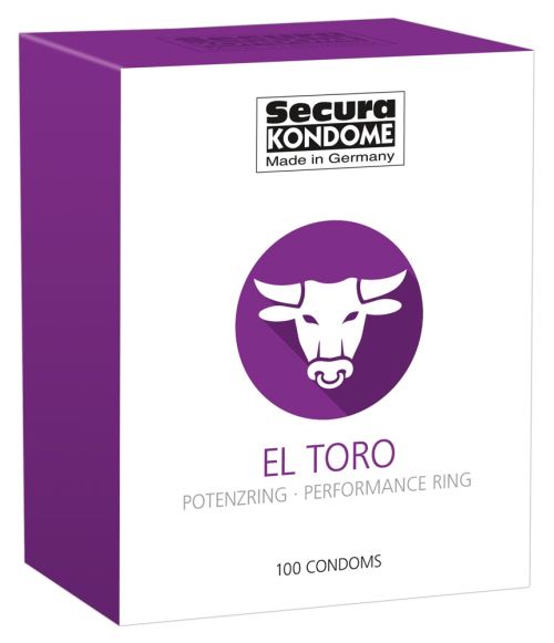 Secura El Toro 100 condoms